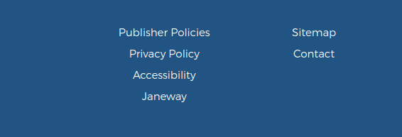 Custom footer links in the path them