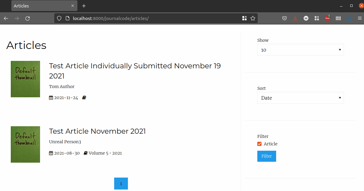 Default thumbnail in article list in OLH theme